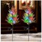 LED Solar Christmas Tree Lights 2 Pack Outdoor Decorations Solar Garden Stake Lights Waterproof Xmas Pathway Landscape Lighting for Holiday Party Yard Patio Driveway Decoration